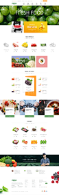 Fresh Food Shopify Theme