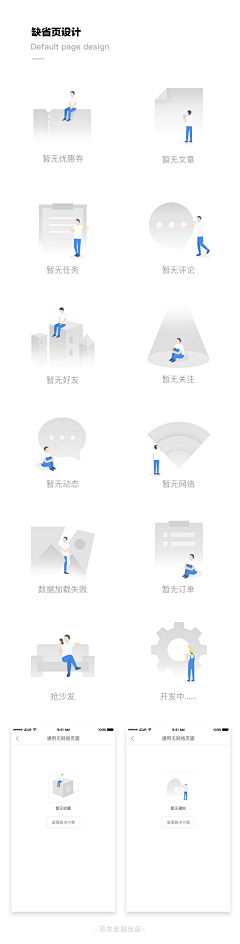 Amin-c采集到APP-空白缺省页