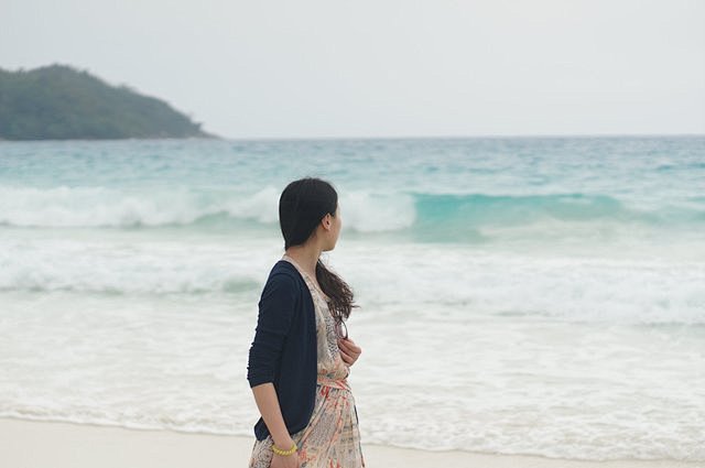 面朝大海，观不尽满目壮阔，独想生长于此。...