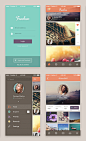 Freebee App Free PSD