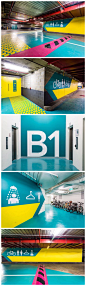 Wayfinding & Environmental graphics for Casselden basement carpark. Anothermattryan for Graypuksand AMR2013 Photography Mark Duffus @ MD PhotoG: 