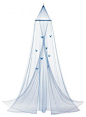 Blue Butterfly Bed Canopy modern-bed-accessories