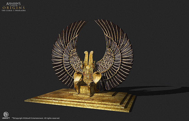 Tutankhamun Throne -...