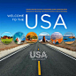美国入境旅游机构Brand USA形象设计欣赏(4)