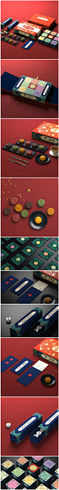 网易考拉联合颐和园，推出月满颐和的中秋月饼礼盒包装设计