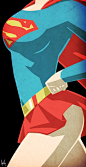 DC漫画超级英雄女汉字艺术的酷系列 - 新闻 -  GeekTyrant