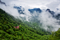 烟雨飘渺武当山_幻灯图片集_图片频道_中国国家地理网