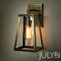 JULY就来 设计师的灯复古RH风格LOFT工业仓库壁灯橱窗壁灯