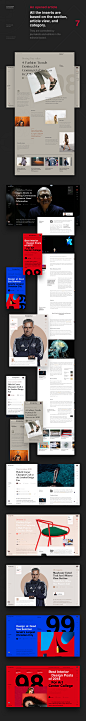 NYT Redesign Concept №2 : Updated version of concept 2016!