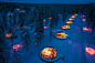 世界上有些最美丽的风景，却是只有冬天才看得到，像是位于芬兰乌尔霍凯科国家公园(Urho Kekkonen National Park)中的Igloo Village of Hotel Kakslauttanen，就可以看到世界七大奇景之一的北极光！