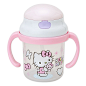 日本代购☆Hello Kitty 婴幼儿用品 吸管杯 学习训练杯 8个月以上