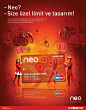 NEO银行卡平面广告