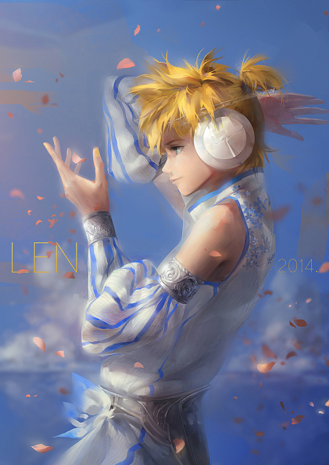 LEN 2014-A舍长_LEN,插画,...