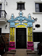 XOMATOK, Peru #travel #pink #yellow #blue ... | Storefronts and Dis... #采集大赛#