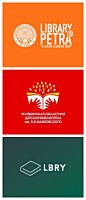 27款优秀的图书馆logo设计，让自己多去图书馆坐坐吧。 ​​​​#标志分享# ​​​​
