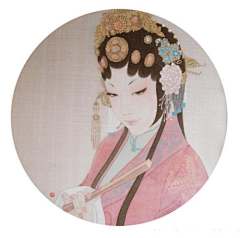 雪若芷兰采集到美人如画（中国风）