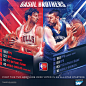 NBA graphics - Vol. 3 : Client: NBASocial Media Graphics