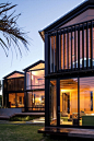 Boatsheds is a residential project completed jointly by Strachan Group Architects & Rachael Rush.