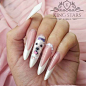 40+ prom night long nail elegant art design : With long nails, stiletto nails, embellished nails, negative space nails, lace nails, and every other nail design you can think of in between, there has never been more options open to you. We think it’s about