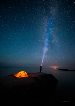 不晚、心采集到『美景』♥ 星空