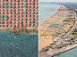Aerial Adria: An Italian Beach Resort Photographed from Above by Bernhard Lang multiples Italy beach aerial 