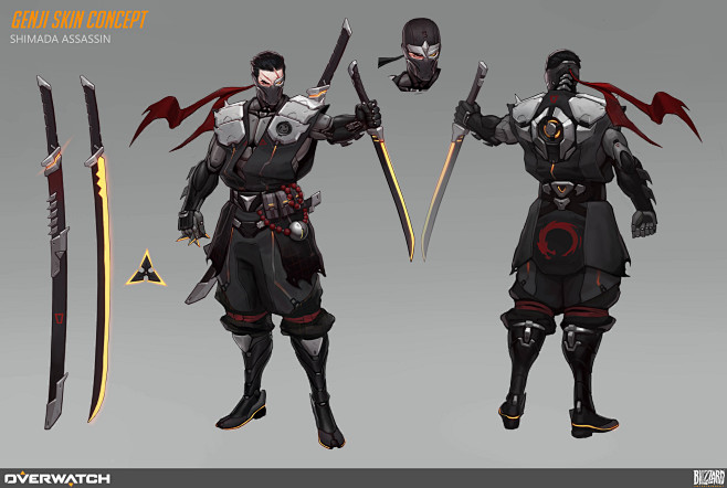 Genji skin concept -...