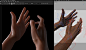 男性手势带动作绑定和材质贴图C4D模型 – 图渲拉-高品质设计素材分享平台