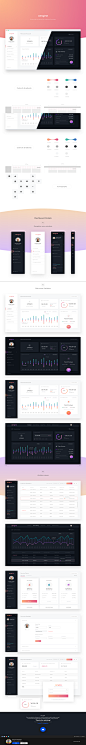 Engine Dashboard - Personal Account Redesign Concept on Behance,Engine Dashboard - Personal Account Redesign Concept on Behance