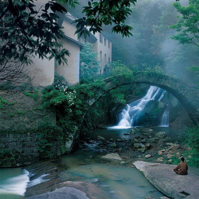 州.国清寺.灵隐寺. ——佛的足迹-洗心