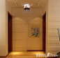 中式家装客厅走廊效装修果图大全—土拨鼠装饰设计门户