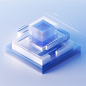 francisangela_square_base_isometric_icon_blue_frosted_glass_whi_7023d5d8-5390-48e4-8752-a67048e9f7b2_clipdrop-enhance