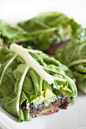 Black Bean & Avocado Lettuce Wrap