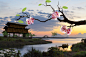 日本樱花唯美意境图片