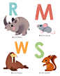 Alphabet Animal Poster : Alphabet animal poster:https://www.etsy.com/listing/461000718/alphabet-animal-abc-letters-printable?ref=shop_home_feat_1
