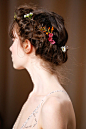 #hairstyle#Valentino Spring2015Couture