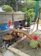 Awesome outdoor play space for kids.: 