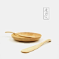 荷木本色果酱木刀|面包刀|黄油刀 出口原单 日韩式创意木质餐具-淘宝网