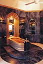 art deco bathroom