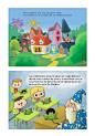 La Gran Escuela de Mágia : 19 escenas interactivas ilustradas para PlayTales.19 interactive illustration for PlayTales