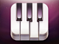 Dribbble - 'Go! Piano' App Icon Design by Ramotion