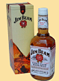 Jim Beam吉姆·比姆。又称占边，是创立于1795年的Jim Beam 公司生产的具有代表性的波旁威士忌酒。该酒以发酵过的裸麦、大麦芽、碎玉米为原料蒸馏而成。具有圆润可口香味四溢的特点。分为Jim Beam 占边(酒度为40.3度)、Beam’s Choice精选（酒度为43度）、Barrel-Bonded 为经过长期陈酿的豪华产品。