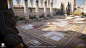 Assassin’s Creed® Origins: The Curse of the Pharaohs - Amarna , Iana Pencheva : This is the boss fight hall and arena in Amarna (city of the sun and home of Akhenaten). I worked on the level art of the Hall floor and the Arena floor of the place.
I would 