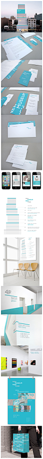 纽约新艺术博物馆视觉设计和导视系统设计