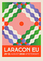 Laracon EU 2018 : Laracon EU is all about building the best technical products possible. In 2017 I designed a new identity including a custom typeface and graphics all about connecting flexible building blocks. With the 2018 campaign I wanted to create so