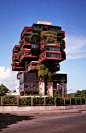 Green apartment Lower City of Salvador, Bahia, Brazil  -  Travel Photos by Galen R Frysinger. Sheboygan, Wisconsin #国外#