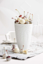 white chocOlate dipped cherries | to eat and drink