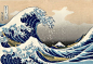 神奈川海浪日本浮世绘