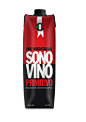 Winepackaging Design for Sono VIno (Tetra Prisma) : Sono Vino Wine Packaging