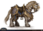 World of Warcraft - Reverence Concept, Matthew McKeown : Model:
https://www.artstation.com/artwork/JoYAD

Concept for Anduin's horse, Reverence, in Battle For Azeroth.