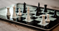 Tilt Shift Lens Photo of Black and White Chess Pieces · Free Stock Photo